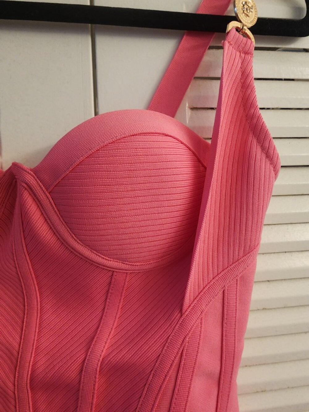 Super cute pink bandage dress M - Picture 5 of 8